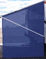 🏕️ tentproinc rv затенение навеса солнца в темно-синем цвете - эффективный блокатор ультрафиолета для кемпинга с автодомиком, боковой направлении патио и солнцезащитный тент. логотип