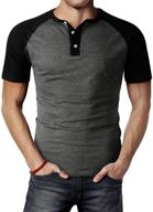 👕 h2h men's clothing: henley short sleeve button shirts for enhanced seo logo