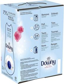 img 3 attached to 🌸 Downy April Fresh Scent - Dye-Free Ultra Concentrated Fabric Softener Liquid Eco-Box, 180 Loads