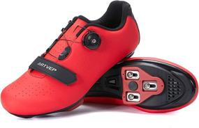 img 1 attached to 🚴 Cycling Shoes for Men and Women, Mountain and Road Bikes, Delta Cleats Compatible with Shimano SPD Lock Look Pedals, Suitable for Peloton Bike Shoes