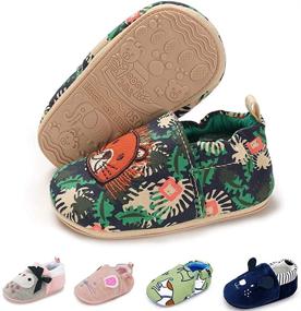 img 4 attached to 👶 LAFEGEN Baby Boy Girl Non-Slip Soft Sole Walking Shoes | Infant Toddler Slipper Moccasins | Newborn First Walker House Crib Sneaker Shoes