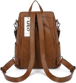 img 1 attached to 🎒 Convertible Rucksack Women's Handbags & Wallets - UTO Anti-Theft Backpack