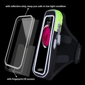 img 1 attached to ANMRY Cell Phone Armband Case For IPhone X