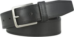 img 1 attached to Frye Mens 35MM Leather Black Men's Accessories