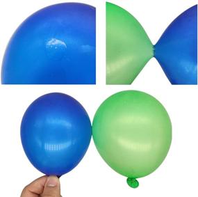 img 1 attached to 🎈 Set of 47-Inch Balloons Decoration with Removable Adhesive