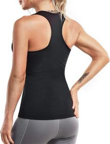 img 3 attached to Eleady Racerback Athletic Sleeveless Activewear Outdoor Recreation