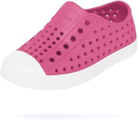 img 4 attached to 👟 Native Jefferson Child Water Proof Shoes in Hollywood Pink/Shell White - Size 9 Medium US Toddler: Stylish and Functional Footwear for Baby Girls