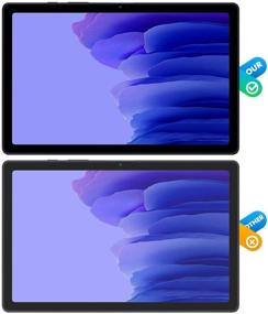 img 1 attached to 📱 2 Pack - ZoneFoker Screen Protector for Samsung Galaxy Tab A7 10.4 inch 2020 Tablet - Anti-Scratch, Easy Installation, Bubble Free - Tempered Glass for Galaxy Tab A7 10.4 2020 SM-T500/T505/T507
