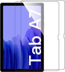 img 4 attached to 📱 2 Pack - ZoneFoker Screen Protector for Samsung Galaxy Tab A7 10.4 inch 2020 Tablet - Anti-Scratch, Easy Installation, Bubble Free - Tempered Glass for Galaxy Tab A7 10.4 2020 SM-T500/T505/T507