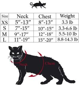 img 3 attached to 🐱 Stylish and Functional Ruri's Cat Jeans Jacket Harness Vest with Matching Lead Leash Set: The Perfect Combo for Fashionable Felines!