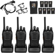 📞 tidradio td-v2: 4 pack walkie talkies for adults with long range & acoustic earpiece logo