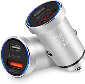 img 4 attached to USB C Car Charger 38W Adapter