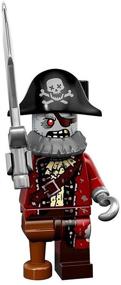 img 4 attached to 🧟 Optimized LEGO Zombie Pirate Captain Minifigure