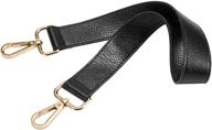 👜 25-inch handbag shoulder bag leather strap with gold tone buckles - top choice for replacement logo