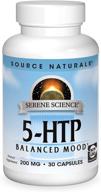 🌈 поднимите настроение и уравновесьте его с препаратом source naturals serene science 5-htp - 30 капсул (200 мг) логотип