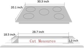 img 3 attached to Hotfield 30 Inch Gas Cooktop: Tempered Glass 5 Burners Stove Top for Efficient Cooking