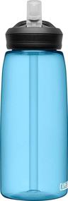 img 1 attached to 🚰 CamelBak eddy+ BPA Free Water Bottle, True Blue, 32 Oz (1L) - Optimize Your Hydration