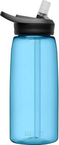 img 2 attached to 🚰 CamelBak eddy+ BPA Free Water Bottle, True Blue, 32 Oz (1L) - Optimize Your Hydration