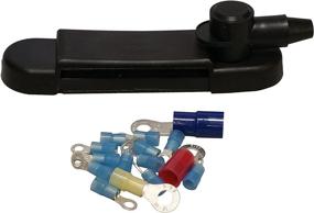 img 1 attached to 🔌 Premium (Black) 12 Terminal Distribution Block -BUSBAR- with Convenient Ring Terminals