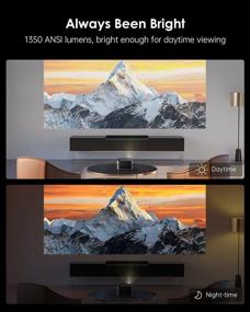 img 2 attached to 🎥 Проектор для кино XGIMI H2 True 1080p: умный проектор с поддержкой 4K, звуком Harman Kardon Sound Bar, автофокусом, коррекцией кеystone и операционной системой Android.