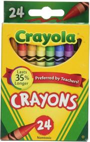 img 3 attached to Карандаши Crayola 24 шт. - Двойной набор (52-3024)