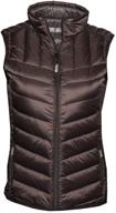 tumi womens vest mink medium women's clothing logo