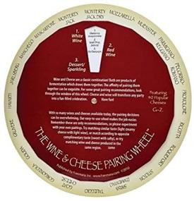 img 1 attached to 🧀 Wine and Cheese Pairing Guide Wheel: The Perfect Complementary Match