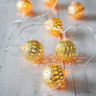 🌟 sparkle up your space with goodia's battery-operated led globe string lights in warm white - perfect for bedroom, curtain, patio, lawn, landscape, fairy garden, home decor, wedding, holiday, christmas tree, and party логотип