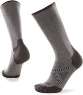 bent mid calf moisture wicking gunmetal sports & fitness logo