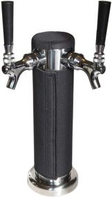 img 1 attached to 🍺 Neoprene Kegerator Tower Cooler - Optimized for Beer Tower with Perfect Fit - Easy-to-Use Accessory for Kegerator Tap Tower (3.0" Diameter Beer Tower)