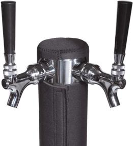 img 4 attached to 🍺 Neoprene Kegerator Tower Cooler - Optimized for Beer Tower with Perfect Fit - Easy-to-Use Accessory for Kegerator Tap Tower (3.0" Diameter Beer Tower)