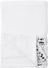 img 3 attached to 🛁 White Sinatra Towel Set by Popular Bath