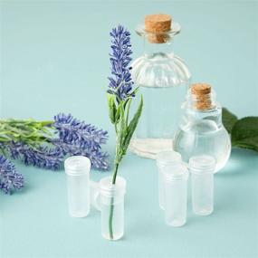 img 3 attached to 🌷 Enhance Your Floral Arrangements with 200 Pack of Small Clear Flower Vial Tubes