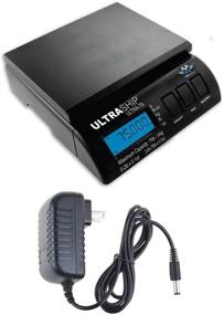 img 3 attached to UltraShip 75lb Digital Scale + Power Adapter: Versatile Shipping, Postal & Kitchen Scale Bundle
