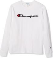 👕 champion life наследие рукав плечо мужская одежда: классический стиль с современным комфортом. логотип