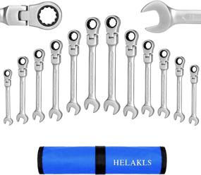 img 4 attached to 🔧 Enhance Efficiency with HELAKLS 12 Piece Flex Head Ratcheting Combination