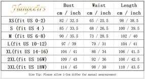 img 2 attached to Hanpceirs Womens Vintage Cocktail Dresses Women's Clothing for Dresses