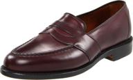 👞 black men's allen edmonds randolph loafer shoes logo