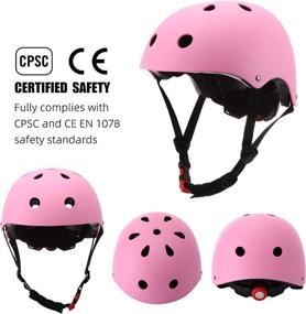 img 2 attached to 🚲 SPR Kids Bike Helmet and Protective Gear Set: Knee Pads, Elbow Pads, and Wrist Guard for Ages 3-8 Boys and Girls - Ideal for Skateboarding, Cycling, Roller Skating, and Scooter Riding