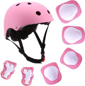 img 4 attached to 🚲 SPR Kids Bike Helmet and Protective Gear Set: Knee Pads, Elbow Pads, and Wrist Guard for Ages 3-8 Boys and Girls - Ideal for Skateboarding, Cycling, Roller Skating, and Scooter Riding