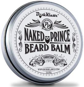 img 4 attached to 👑 Hunters' Choice: Naked Prince Fragrance-Free All Natural Beard Balm Leave in Conditioner – Premium Scentless Moisturizing Beard Butter, Best for Bearded Men