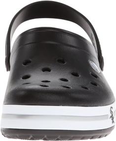 img 3 attached to Stylish and Comfortable: Crocs ✨ Crocband White Sox Clog for All-Day Elegance