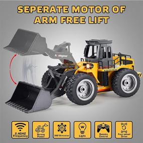 img 3 attached to 🚜 Powerful Rechargeable Kolegend Bulldozer Construction Vehicles: The Ultimate Building Companion
