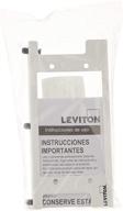 📺 enhance your multimedia setup with leviton 47612-mma multimedia bracket – white logo