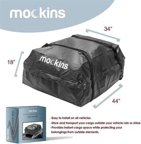 img 3 attached to Mockins Waterproof Abrasion Resistant Cu Ft Capacity Exterior Accessories