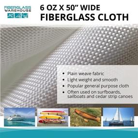 img 1 attached to 🌾 High-Quality Fiberglass Cloth: Durable and Wide Yard Coverage
