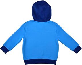 img 1 attached to Girly Charm: Thomas the Train Hooded Pullover for Stylish Girls