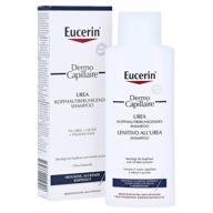 🧴успокаивающий шампунь eucerin с мочевиной для dermocapillaire логотип