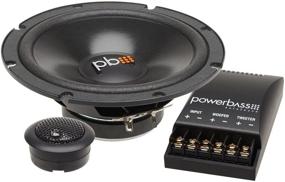 img 2 attached to 🔊Улучшенный оригинальный динамик замены: Powerbass S-60C 6,5" компонент