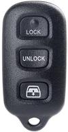 🔑 enhanced toyota key fob cover: toyota 4runner sequoia key fob case shell replacement logo